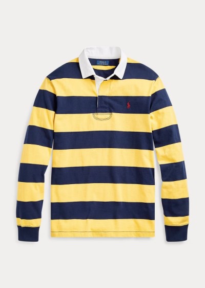 Camisa Polo Polo Ralph Lauren Hombre Azul Marino / Dorados - The Iconic Rugby - YPBJM2408